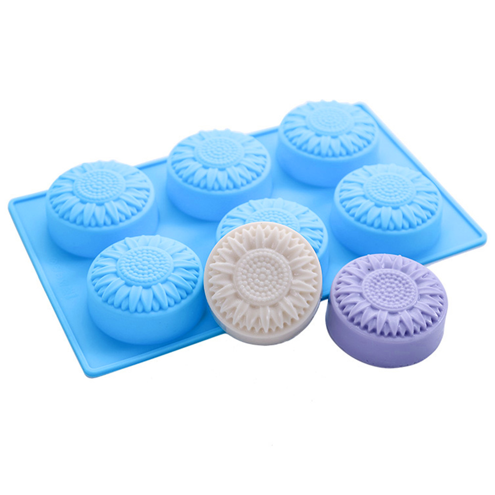 Soap Making Kit For Beginners - 6 Kavität Silikon formen Blume Seifen