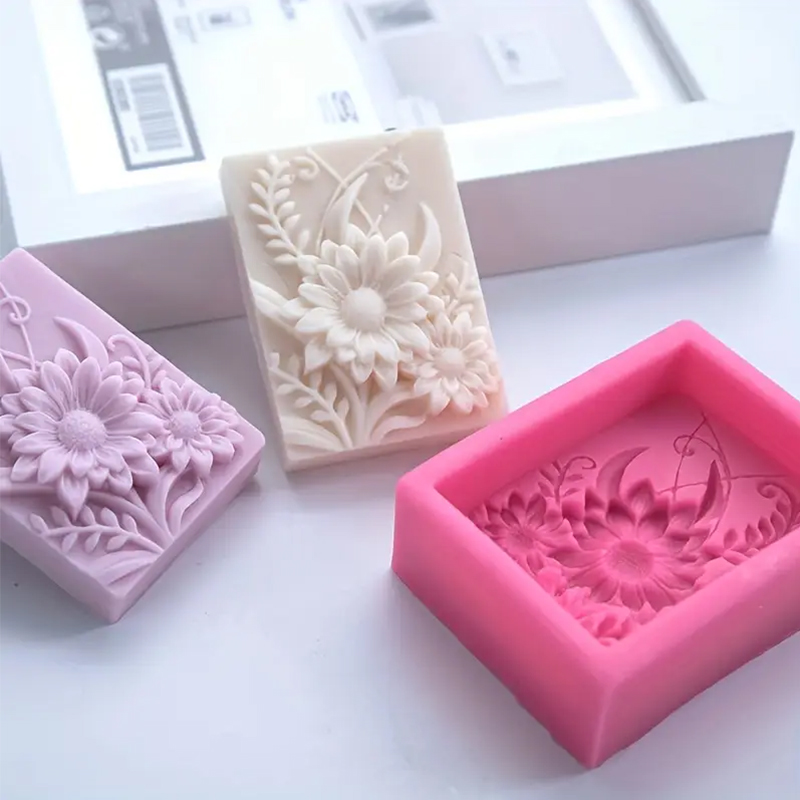 3D Blume Quadrat Seife Silikon – Soap Making Instructions Bewertung und Preis