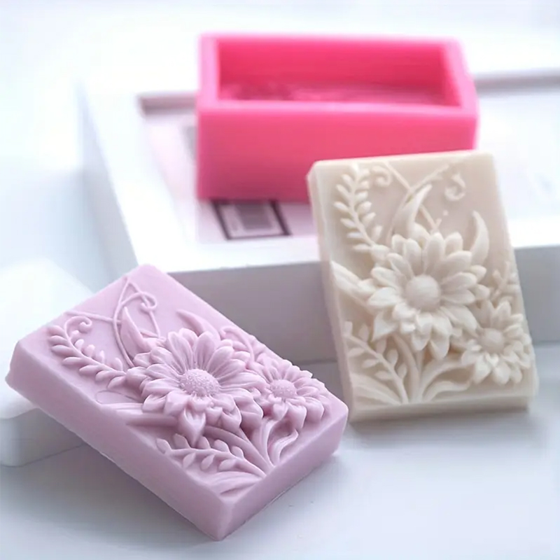3D Blume Quadrat Seife Silikon – Soap Making Instructions Bewertung und Preis