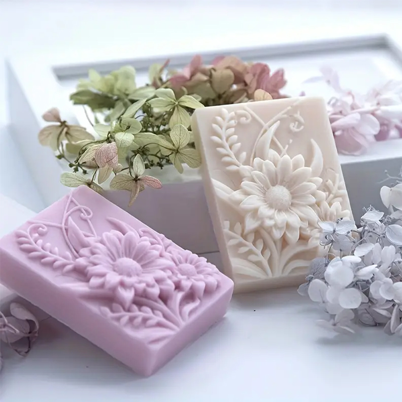 3D Blume Quadrat Seife Silikon – Soap Making Instructions Bewertung und Preis