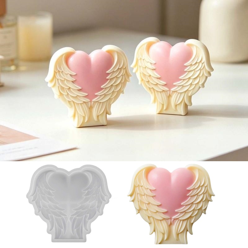 3D Love Wings Silikon-Kerzenfo – Soap Making Ins Bewertung und Preis