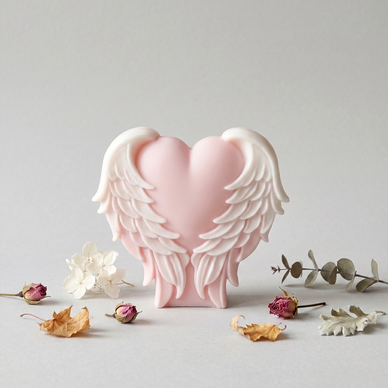 3D Love Wings Silikon-Kerzenfo – Soap Making Ins Bewertung und Preis